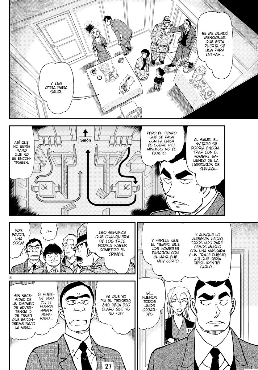 Detective Conan Capitulo 1086: Recuerdos de los 18 página 8