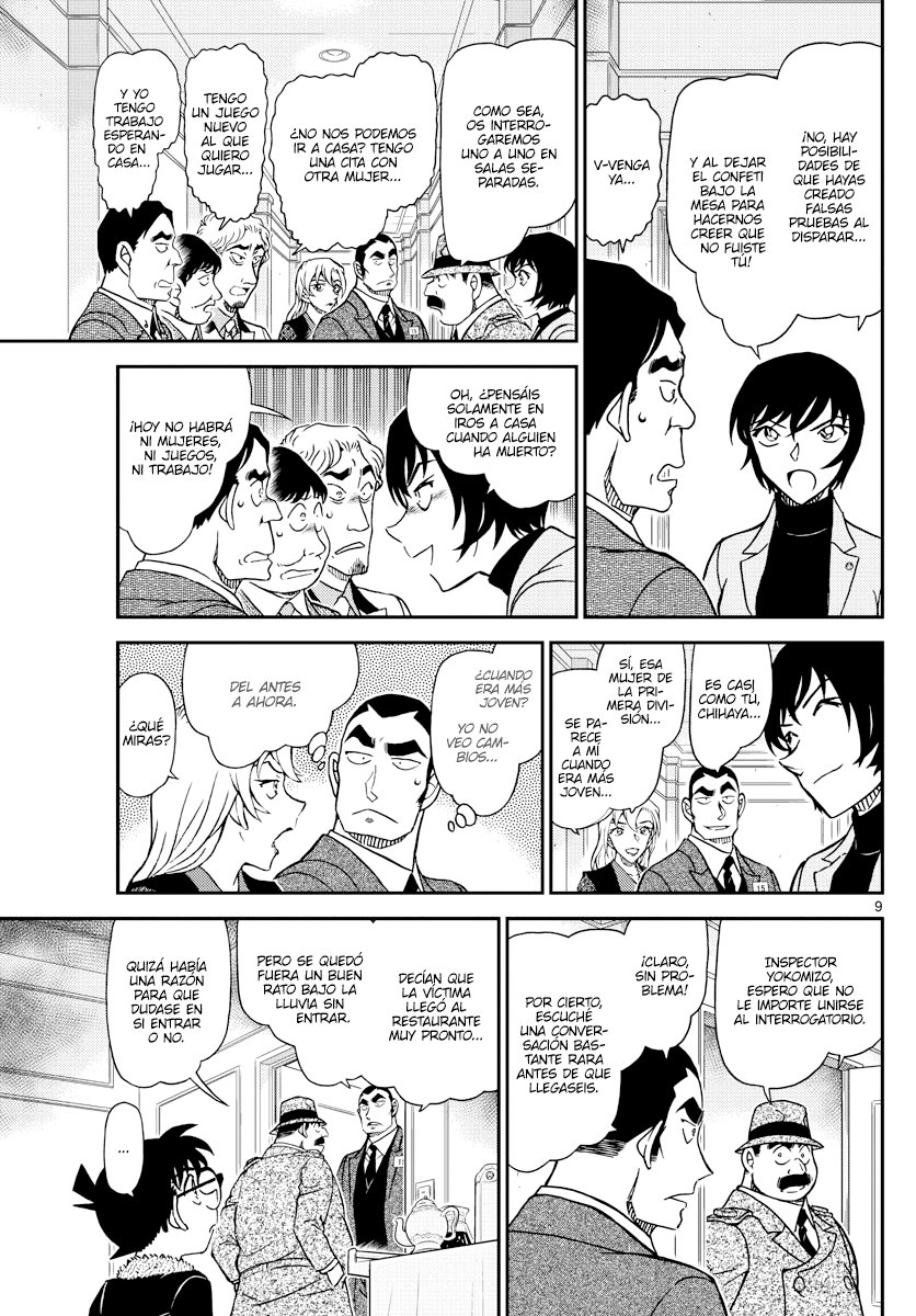 Detective Conan Capitulo 1086: Recuerdos de los 18 página 9
