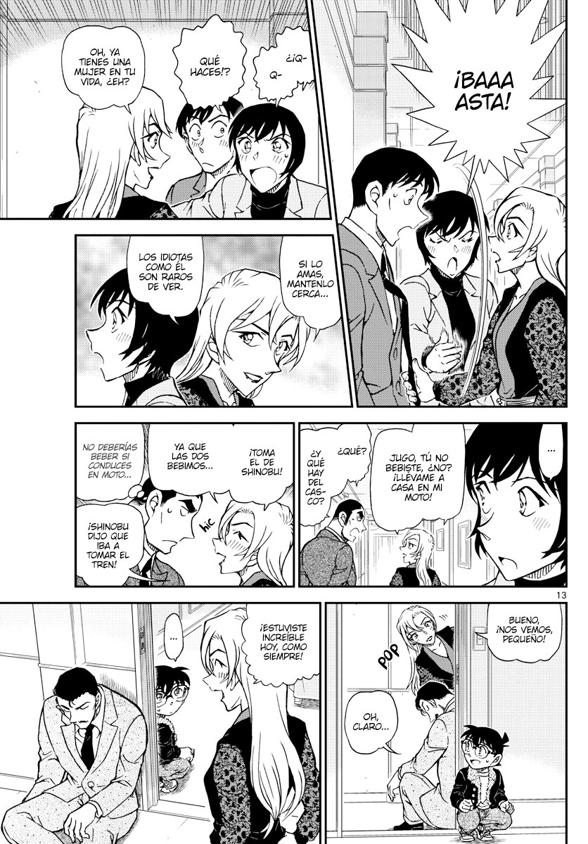 Detective Conan Capitulo 1087: Idiotas página 13