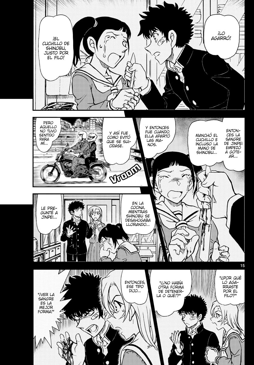 Detective Conan Capitulo 1087: Idiotas página 15