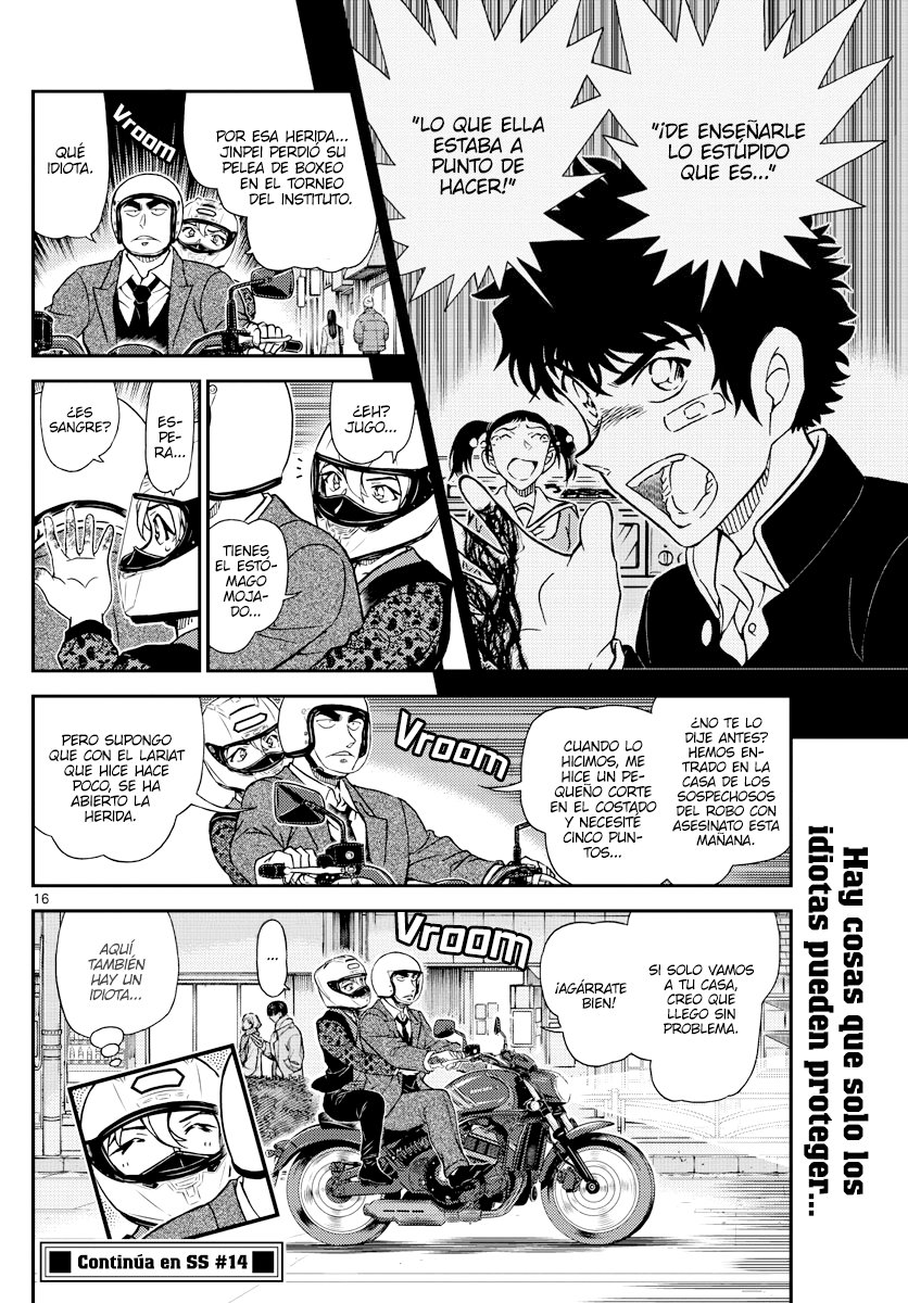 Detective Conan Capitulo 1087: Idiotas página 16