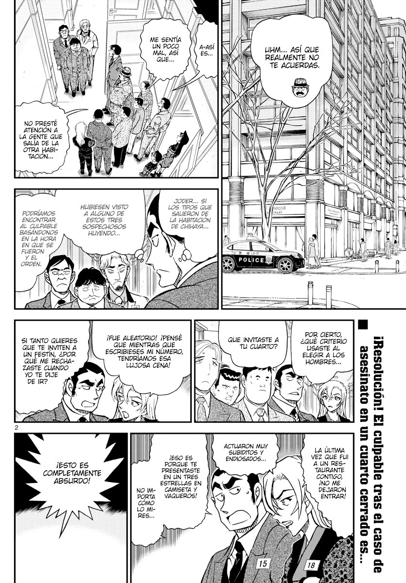 Detective Conan Capitulo 1087: Idiotas página 2