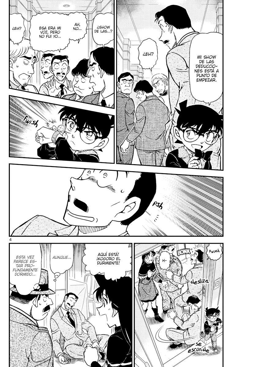 Detective Conan Capitulo 1087: Idiotas página 4
