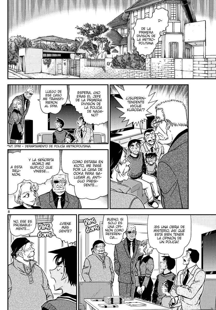Detective Conan Capitulo 1088: Una dulce trampa página 8