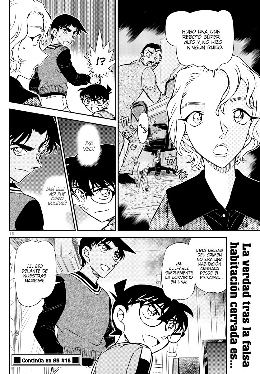 Detective Conan Capitulo 1089: La puerta entreabierta página 16