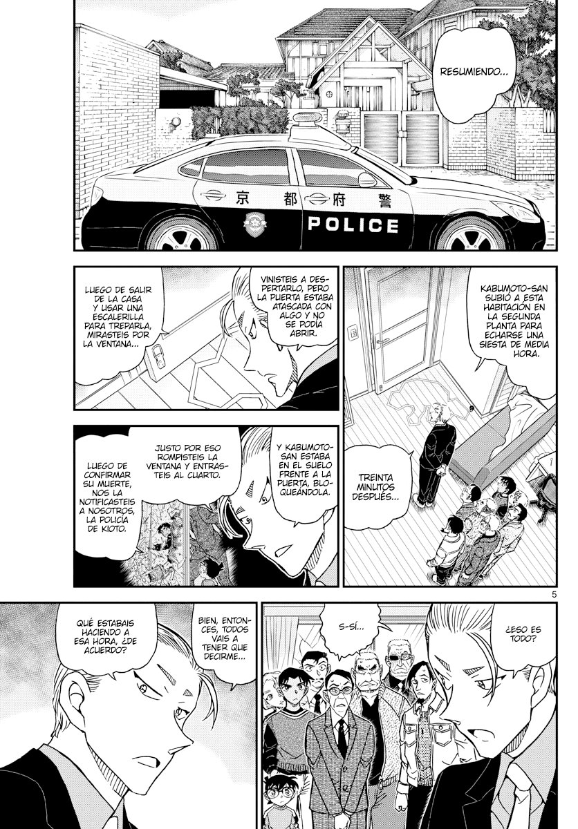 Detective Conan Capitulo 1089: La puerta entreabierta página 5