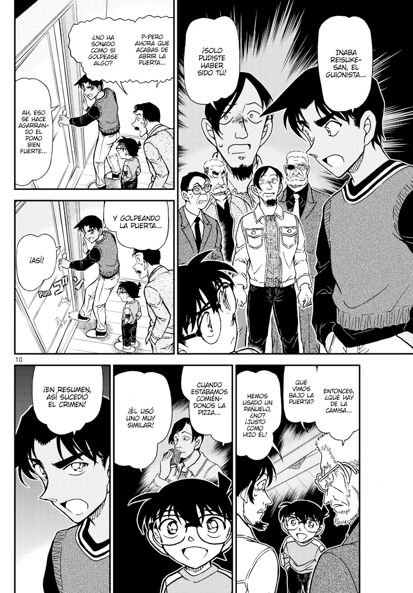 Detective Conan Capitulo 1090: La verdad tras la puerta página 10
