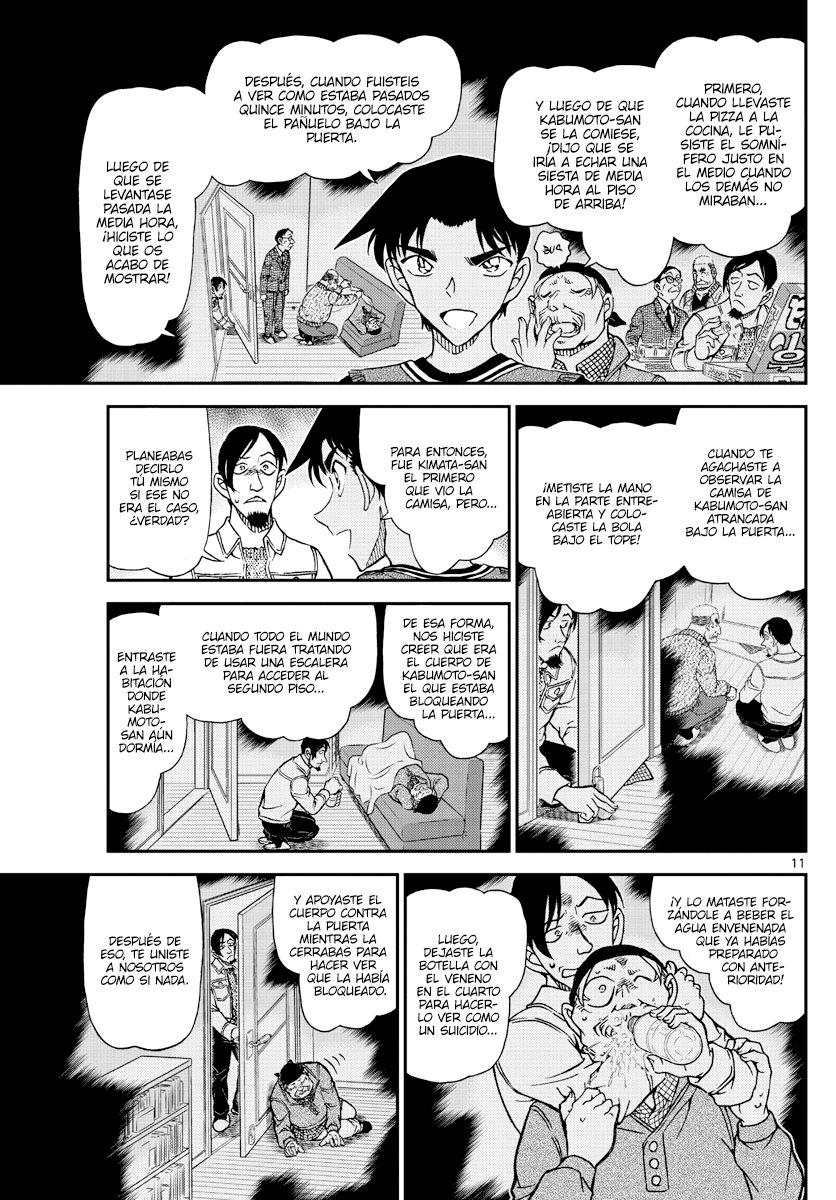 Detective Conan Capitulo 1090: La verdad tras la puerta página 11