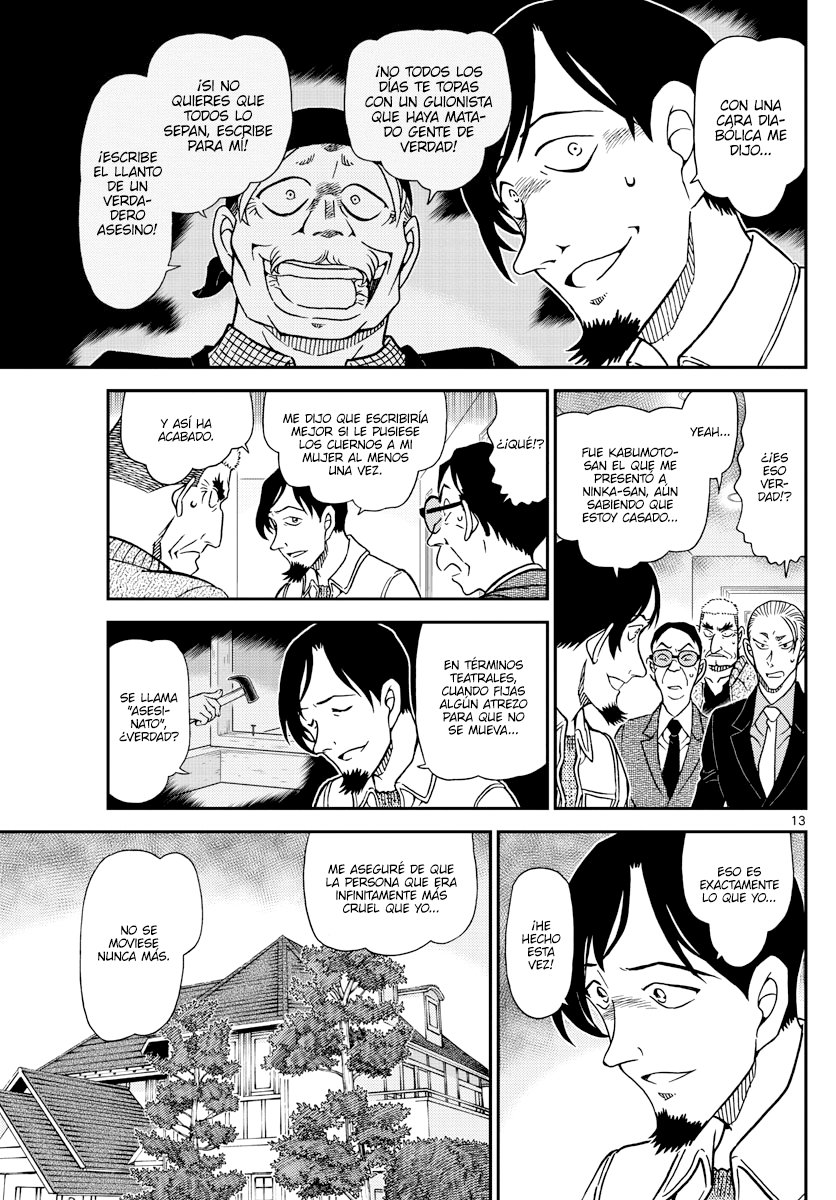 Detective Conan Capitulo 1090: La verdad tras la puerta página 13