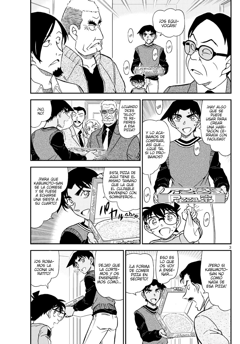 Detective Conan Capitulo 1090: La verdad tras la puerta página 3