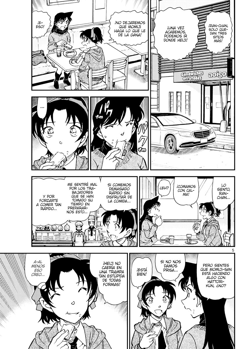 Detective Conan Capitulo 1090: La verdad tras la puerta página 5