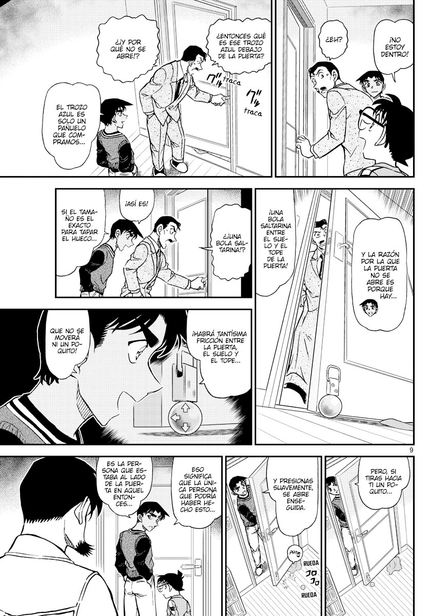 Detective Conan Capitulo 1090: La verdad tras la puerta página 9
