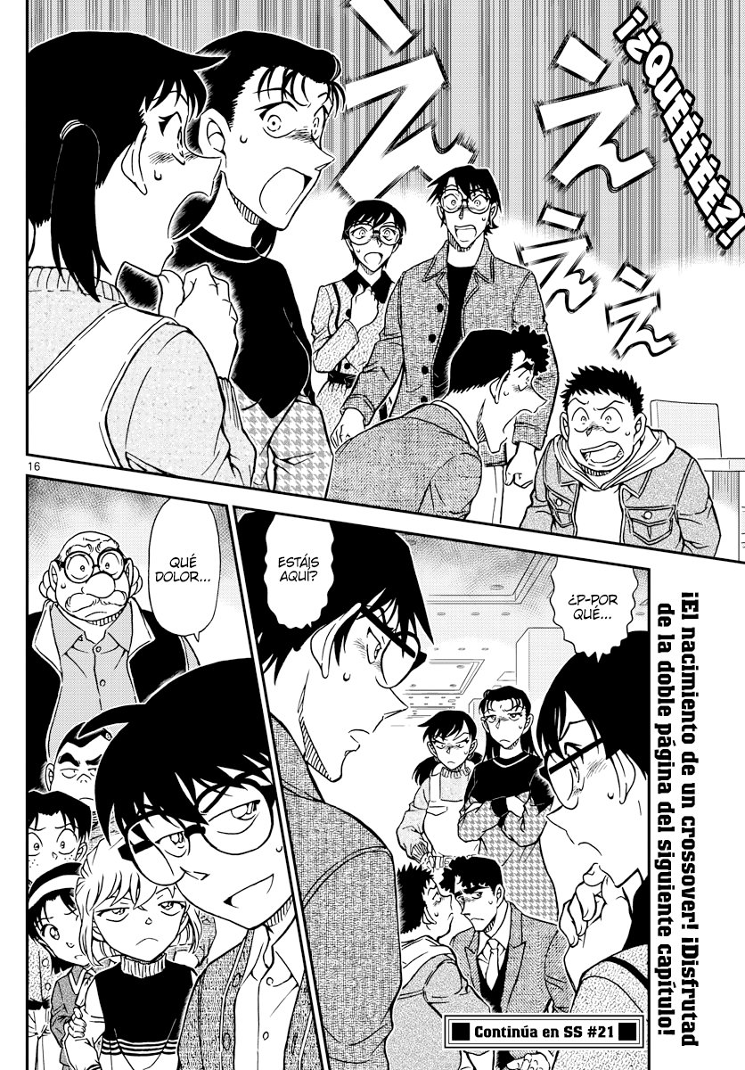 Detective Conan Capitulo 1091: Crossover página 16