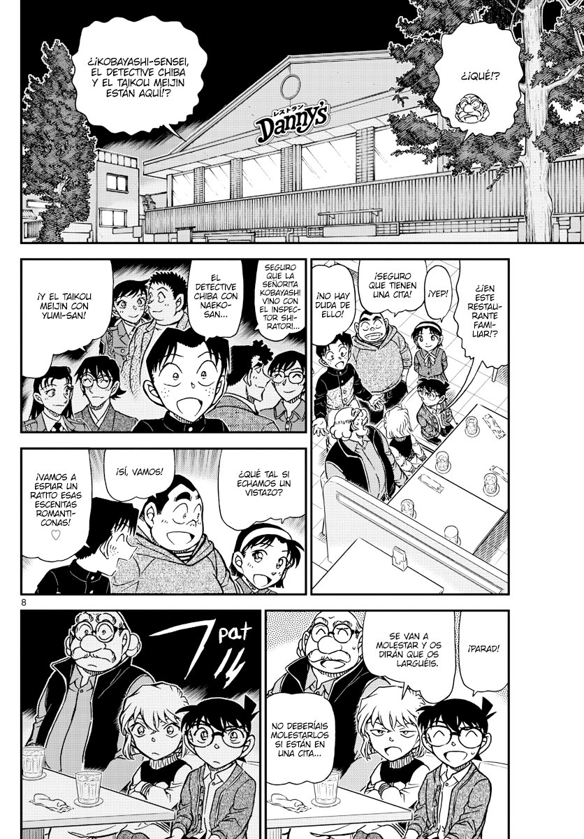 Detective Conan Capitulo 1091: Crossover página 8