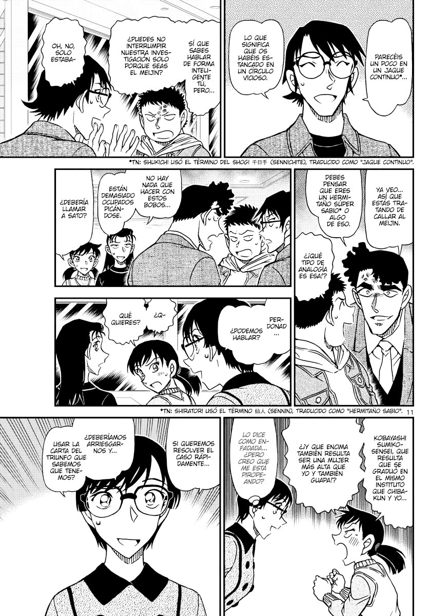 Detective Conan Capitulo 1092: Una nueva motivación página 11
