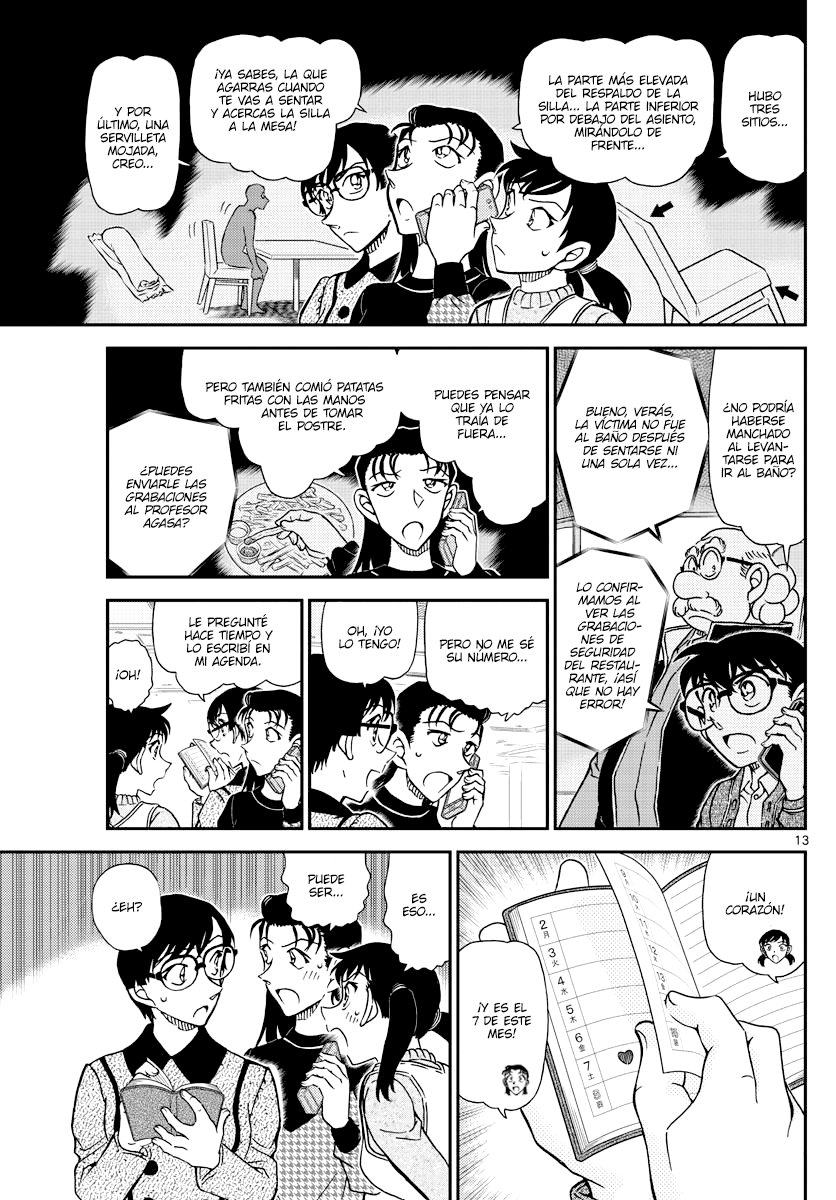 Detective Conan Capitulo 1092: Una nueva motivación página 13