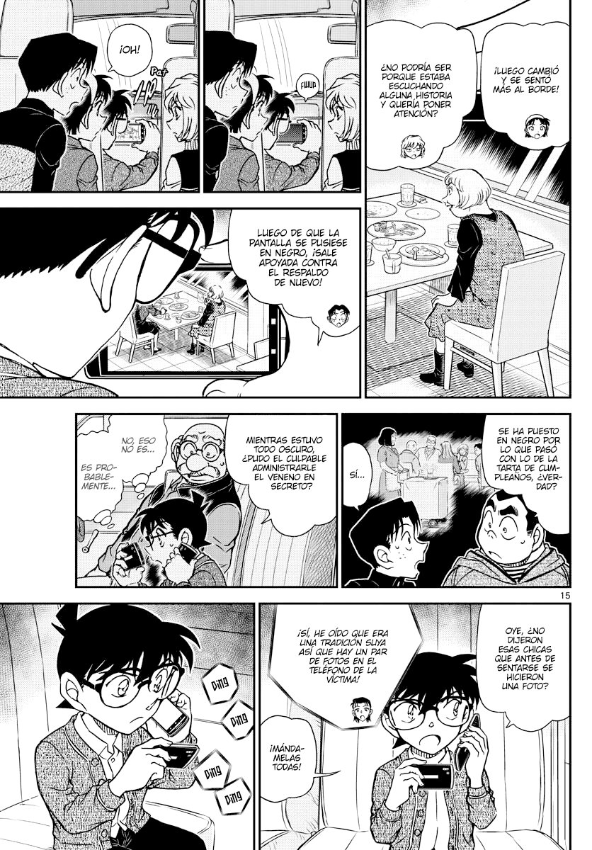 Detective Conan Capitulo 1092: Una nueva motivación página 15