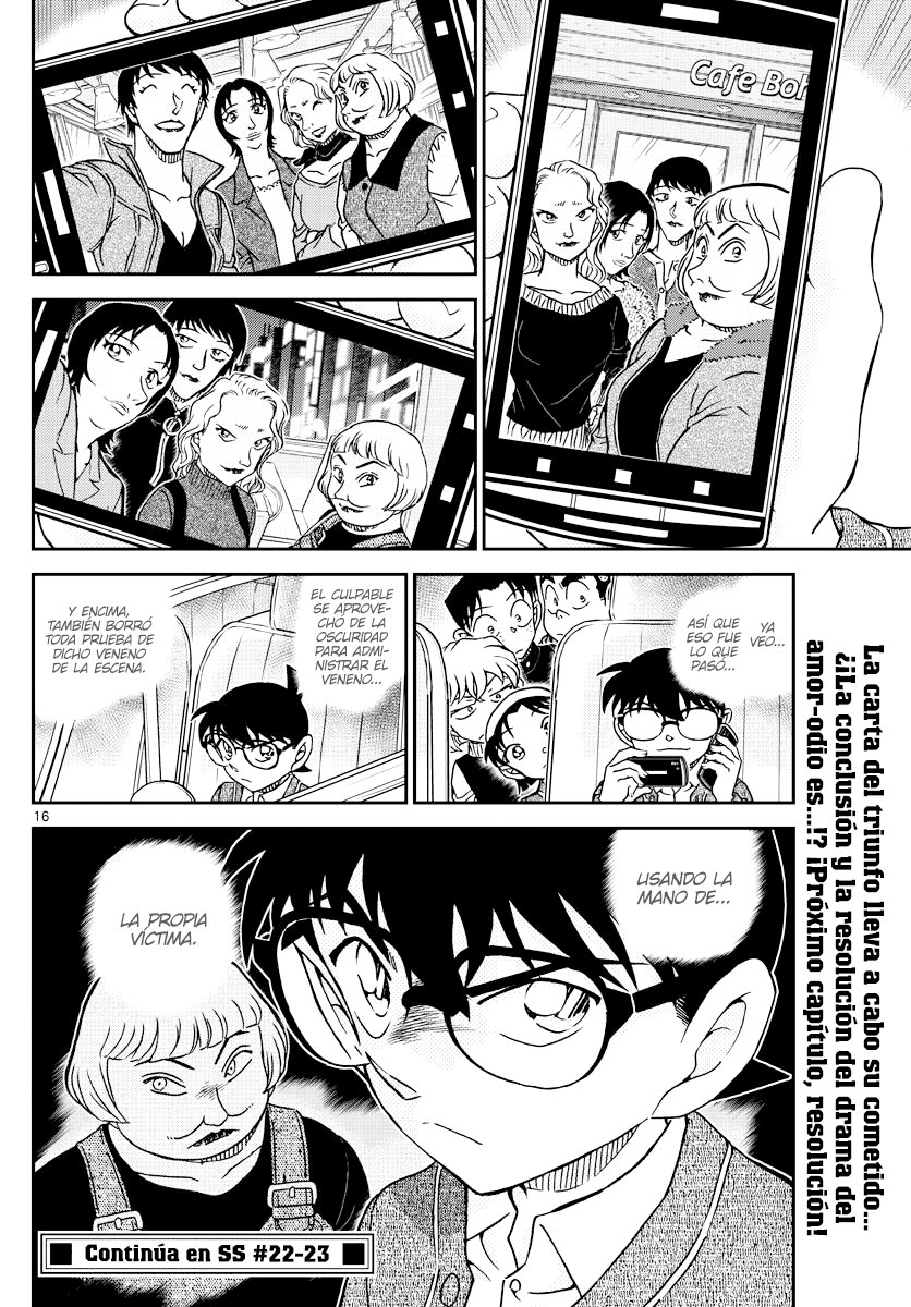Detective Conan Capitulo 1092: Una nueva motivación página 16