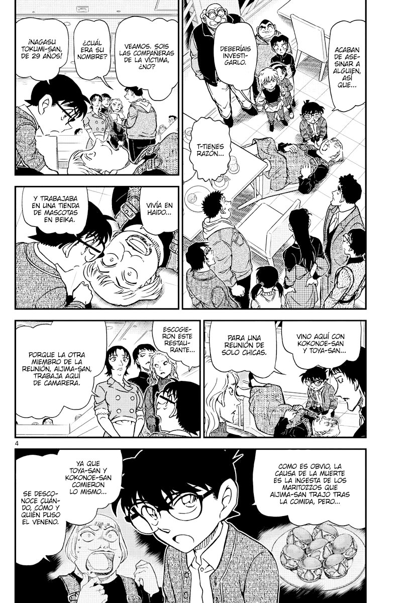 Detective Conan Capitulo 1092: Una nueva motivación página 4
