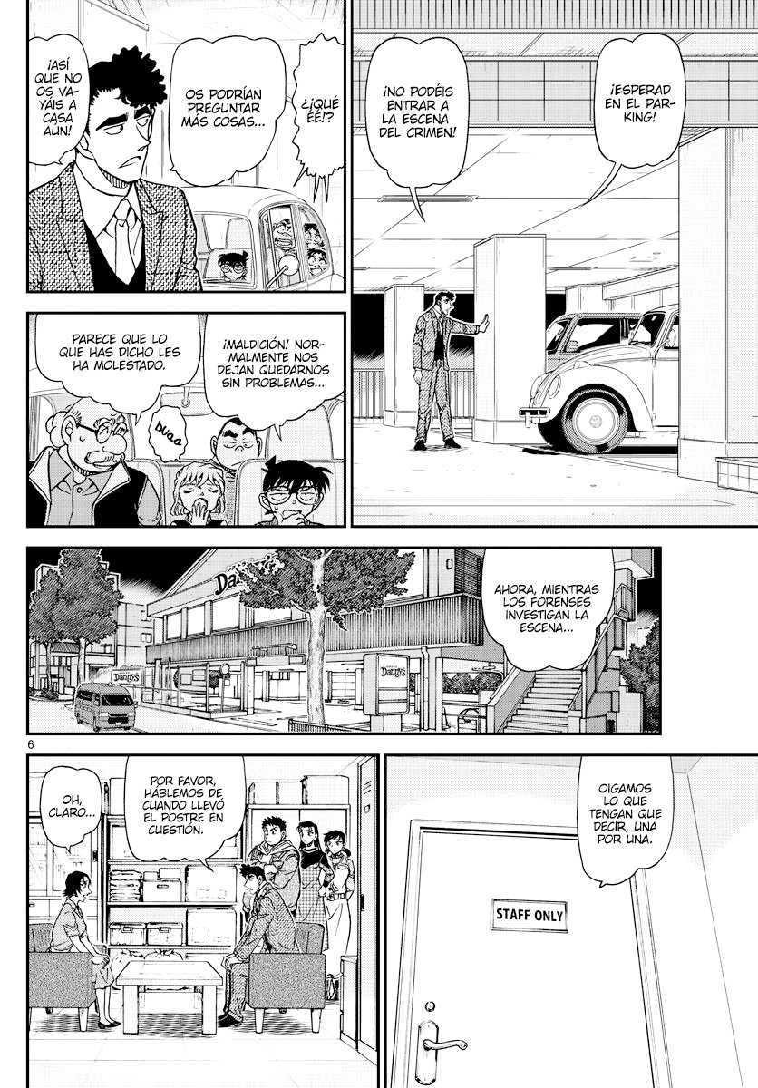 Detective Conan Capitulo 1092: Una nueva motivación página 6
