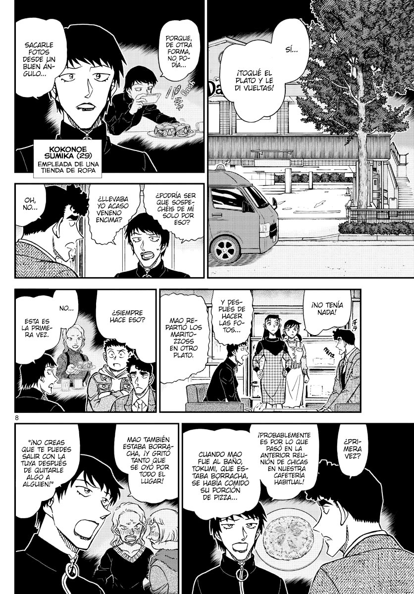 Detective Conan Capitulo 1092: Una nueva motivación página 8