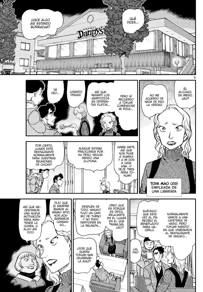 Detective Conan Capitulo 1092: Una nueva motivación página 9