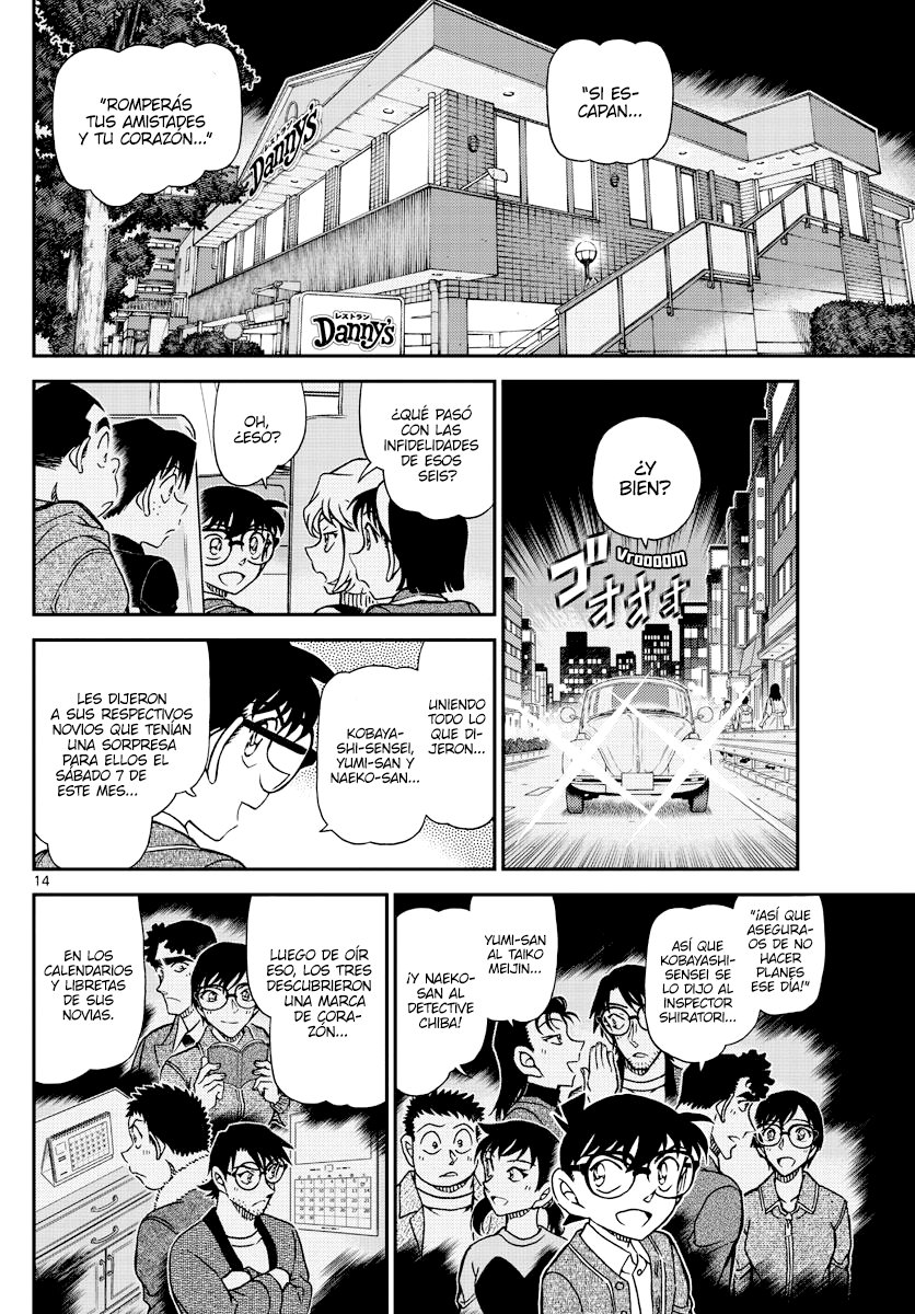 Detective Conan Capitulo 1093: El mejor ángulo página 14