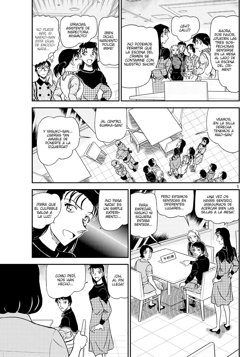 Detective Conan Capitulo 1093: El mejor ángulo página 5