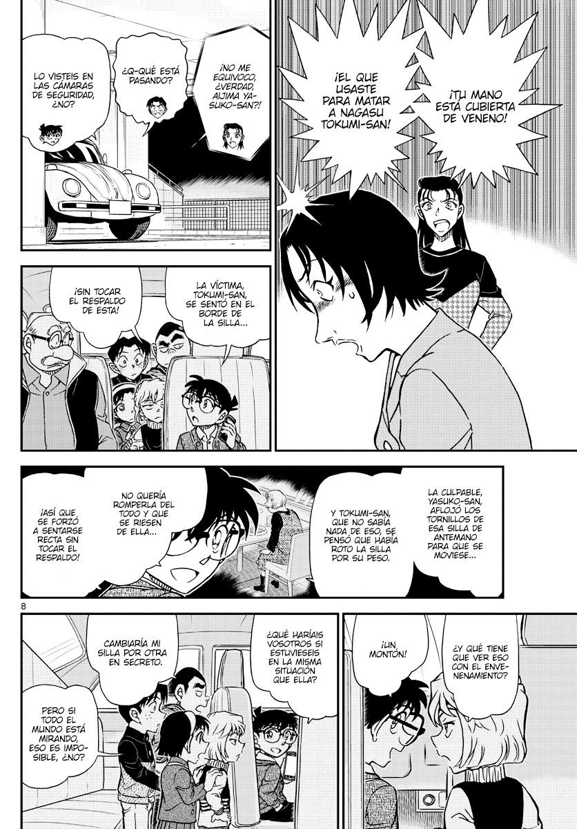Detective Conan Capitulo 1093: El mejor ángulo página 8