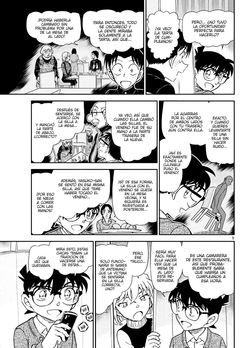 Detective Conan Capitulo 1093: El mejor ángulo página 9