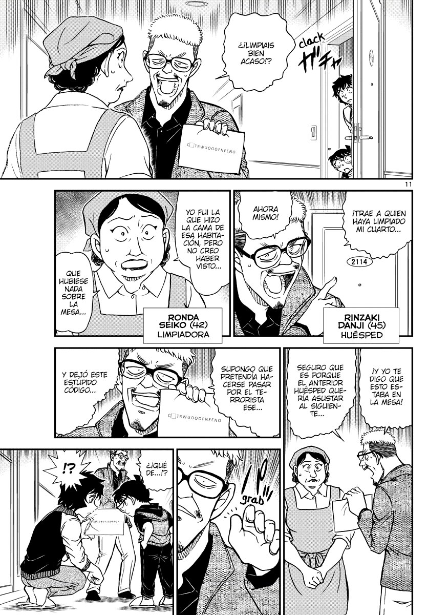 Detective Conan Capitulo 1094: Un encuentro casual página 11