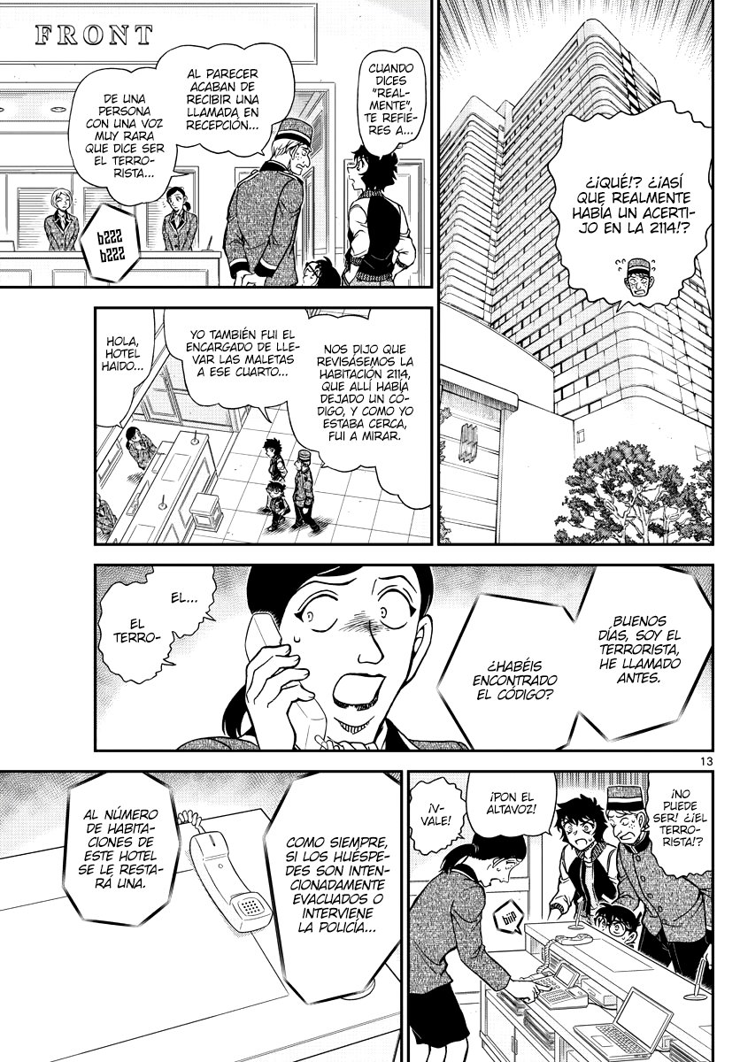Detective Conan Capitulo 1094: Un encuentro casual página 13