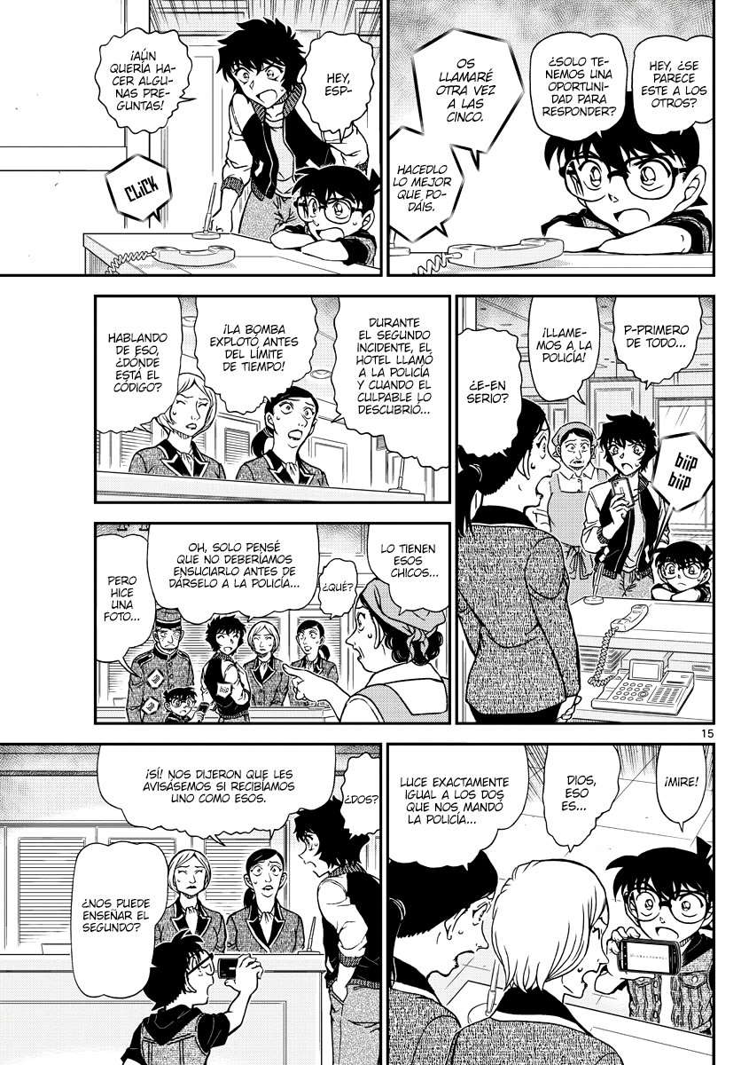 Detective Conan Capitulo 1094: Un encuentro casual página 15