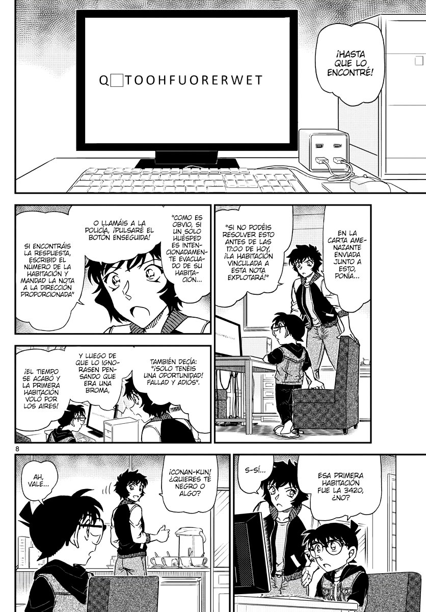 Detective Conan Capitulo 1094: Un encuentro casual página 8