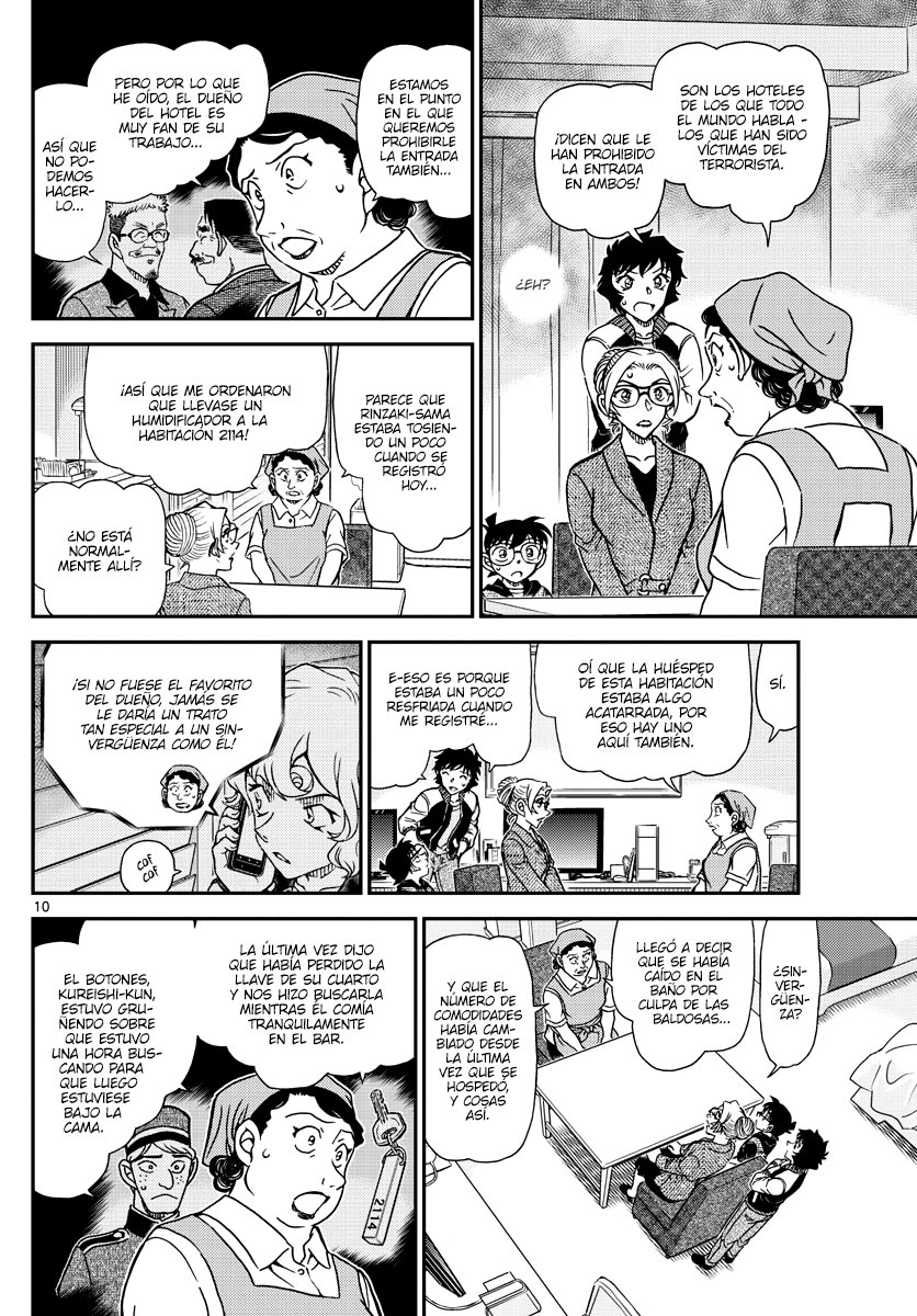 Detective Conan Capitulo 1095: Los tres códigos página 10