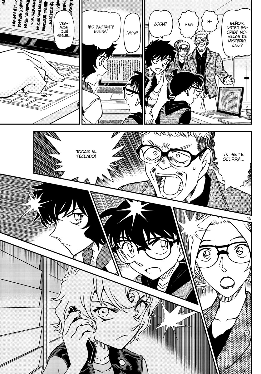 Detective Conan Capitulo 1095: Los tres códigos página 15