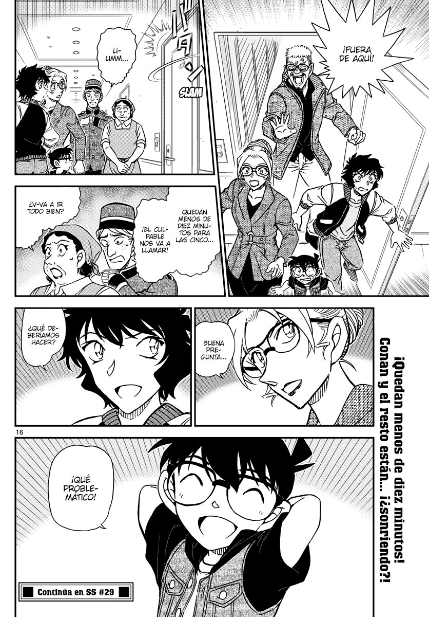 Detective Conan Capitulo 1095: Los tres códigos página 16