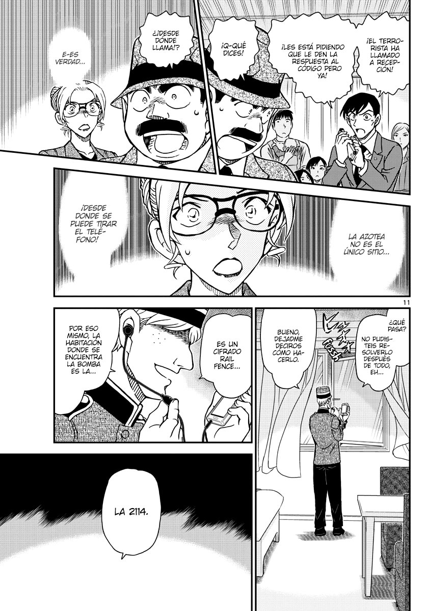 Detective Conan Capitulo 1096: El secreto del cuadrado página 11
