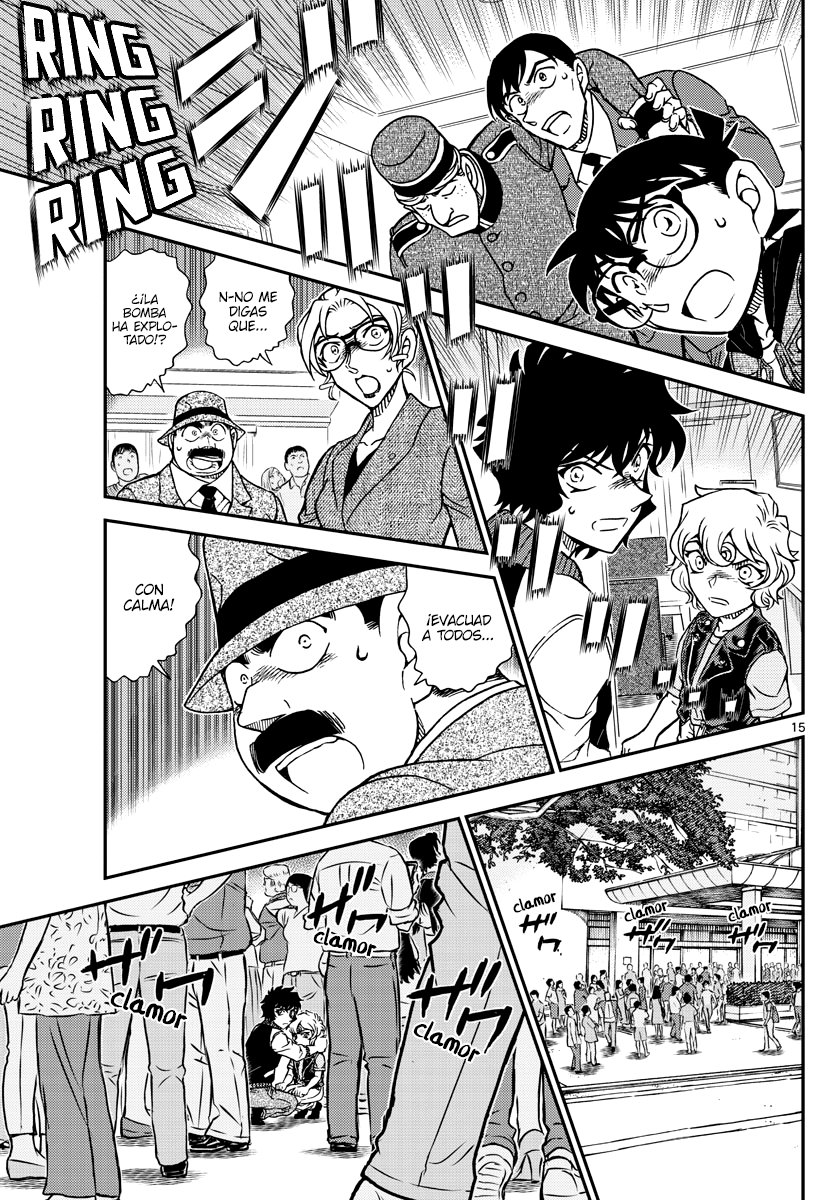 Detective Conan Capitulo 1096: El secreto del cuadrado página 15