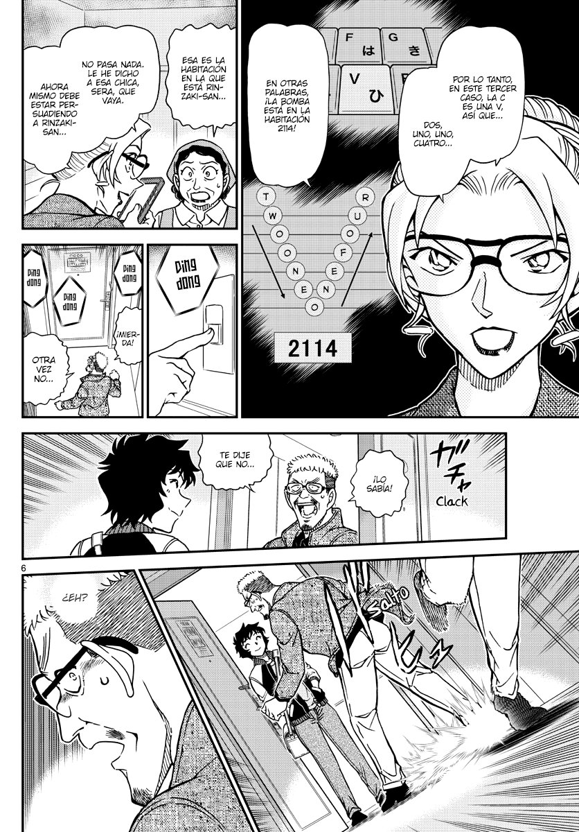 Detective Conan Capitulo 1096: El secreto del cuadrado página 6