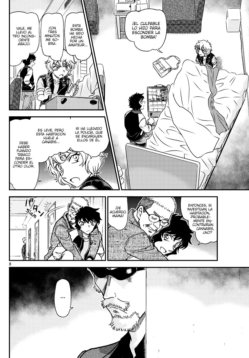 Detective Conan Capitulo 1096: El secreto del cuadrado página 8