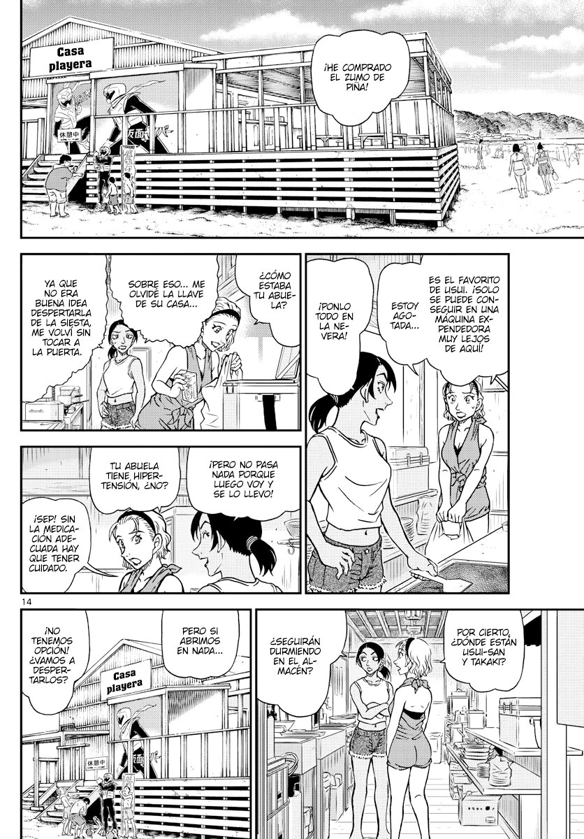 Detective Conan Capitulo 1097: Los acompañantes página 14