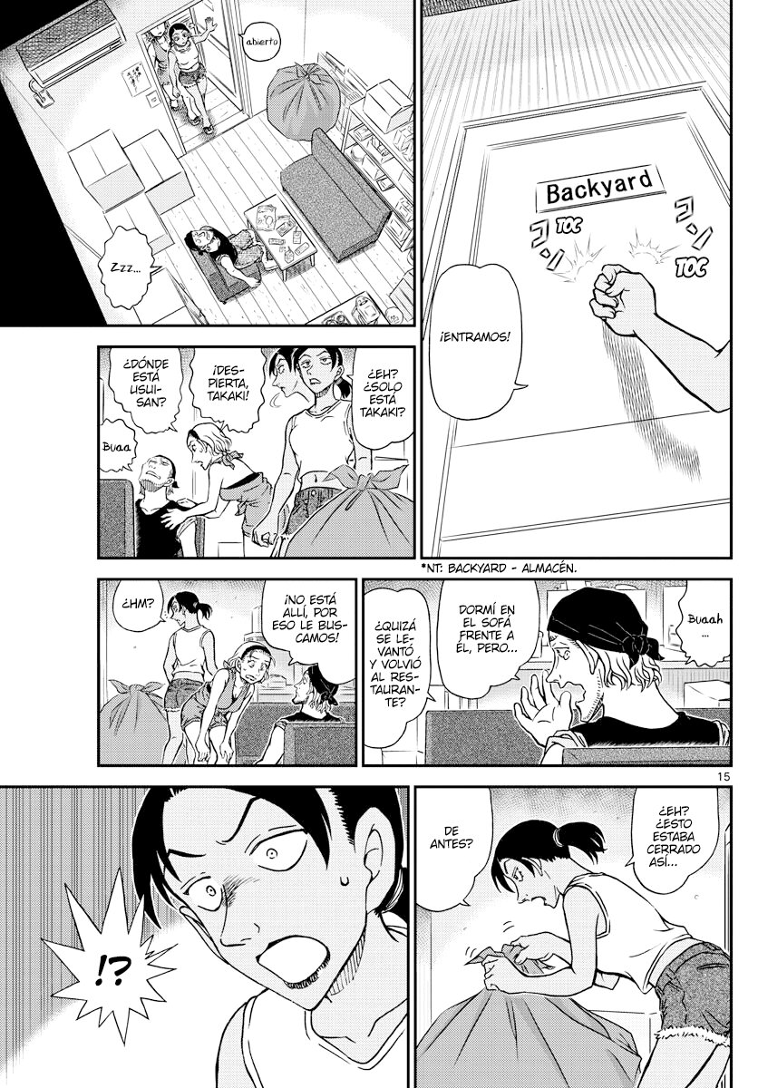 Detective Conan Capitulo 1097: Los acompañantes página 15