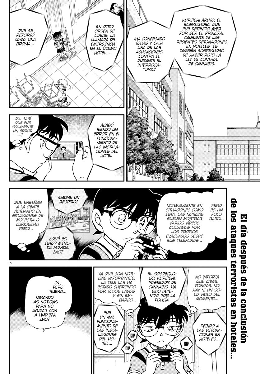 Detective Conan Capitulo 1097: Los acompañantes página 2