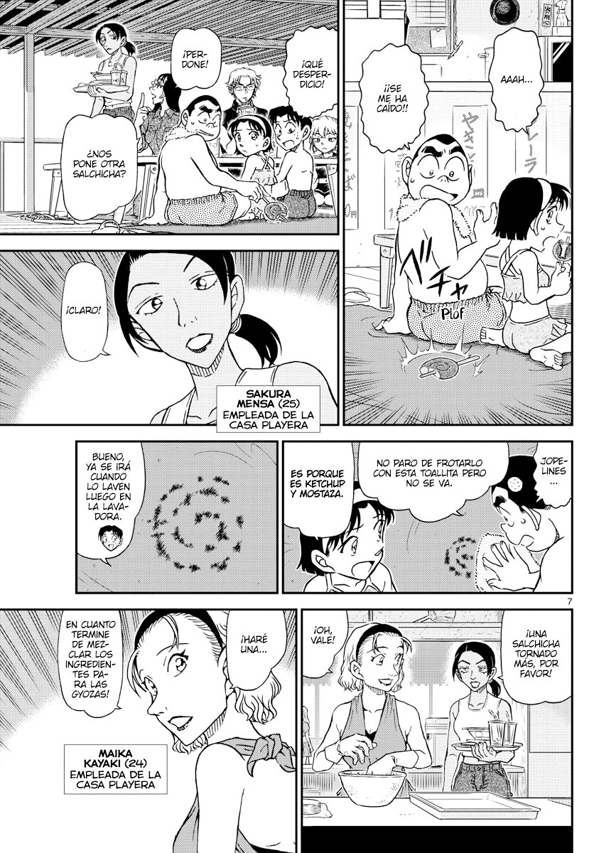 Detective Conan Capitulo 1097: Los acompañantes página 7