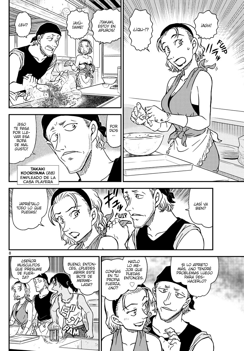 Detective Conan Capitulo 1097: Los acompañantes página 8