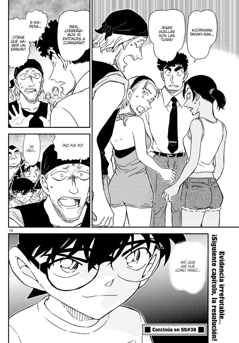 Detective Conan Capitulo 1098: La casa playera página 16