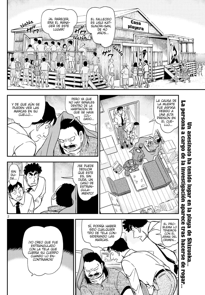 Detective Conan Capitulo 1098: La casa playera página 2