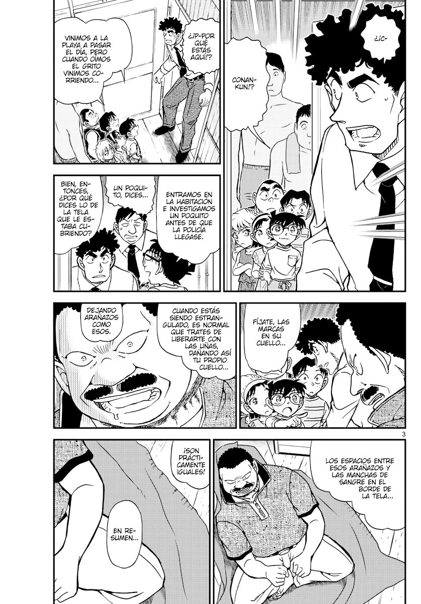 Detective Conan Capitulo 1098: La casa playera página 3