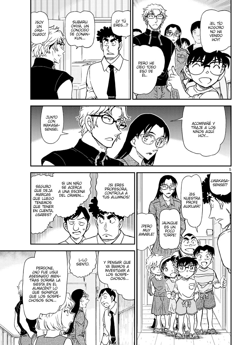 Detective Conan Capitulo 1098: La casa playera página 5
